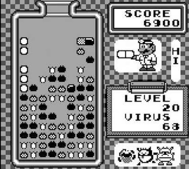 Dr. Mario game boy