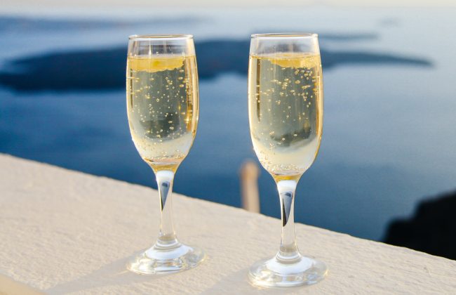 champagne scenic view
