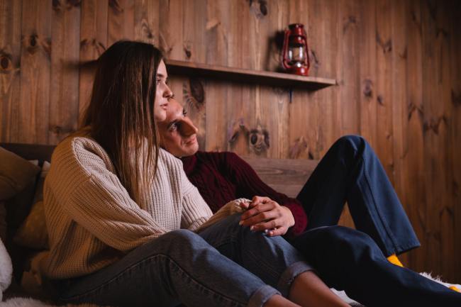couple on couch