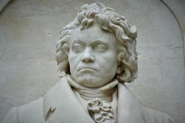 beethoven statue