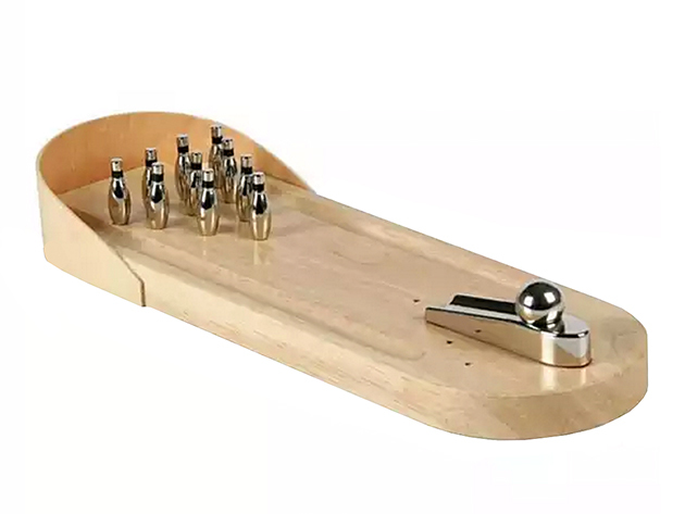 The Kingpin Desktop Mini Bowling Alley