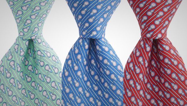 Lacrosse Sticks Necktie Vineyard Vines
