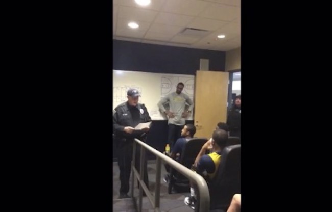 Michigan Basketball Troll Player