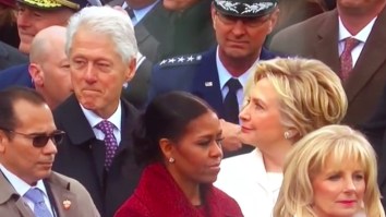 Bill Clinton Got Caught Checkin’ Out Ivanka Trump At The Inauguration