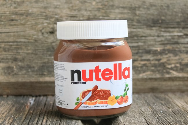 Nutella Jar