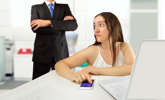 angry boss