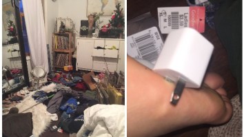 You Can’t Unsee This Pic Of A Teenage Girl’s Foot After Stepping On An iPhone Charger