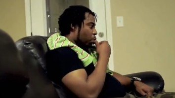 Watch This Drunk Guy Knock Himself Out When He Trips And Smashes His Face Off A Door Knob