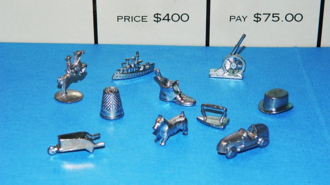 monopoly game pieces