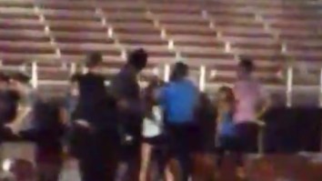RG3 Had To Be Restrained From Fighting Man While Running With His GF At FSU Track