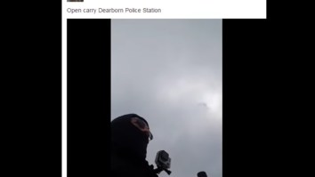 Open-Carry Dudes Try To Take Guns Into A Police Station To Prove A Point — Guess How That Turns Out?