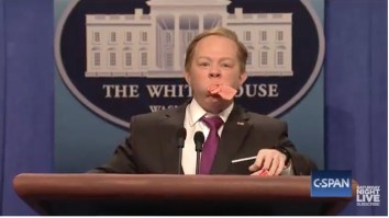Melissa McCarthy Returns To ‘SNL’ As Sean Spicer And It’s Laugh Out Loud Funny