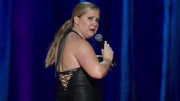 Amy Schumer Accused Of Stealing A Zach Galifianakis Joke