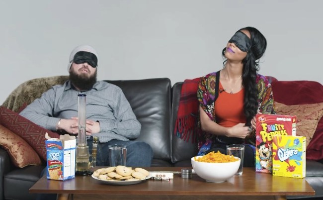 blind date smoking weed