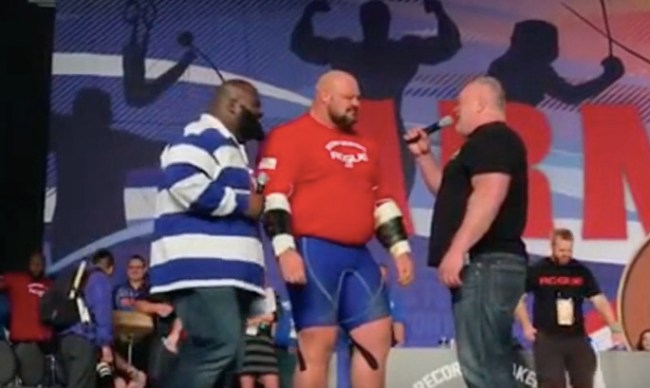 Brian Shaw weightlifting world record