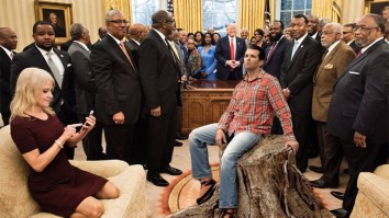 Donald Trump, Jr. Responded To All The Glorious Memes About His Supremely Odd-Looking Tree Photo