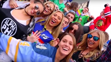 This Sorority Girl Broomball Tournament At Indiana University Looks L-I-T And Raises Money For A Great Cause