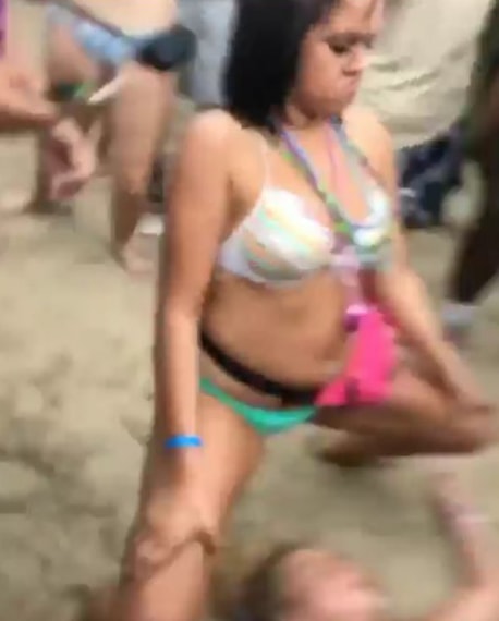 Spring Break Catfight Knockout
