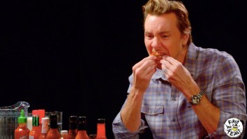 Dax Shepard Eats The World’s Spiciest Wings, Comes Close To Permanently Destroying His Taste Buds
