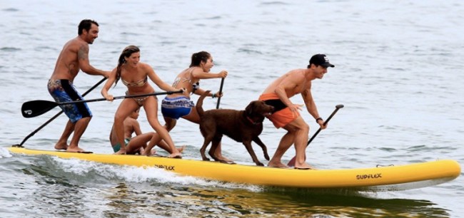 world's largest stand up paddleboard