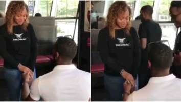 Cheating Woman Busted By Both Boyfriends In Sinister Fake Proposal