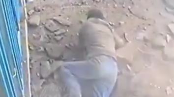 Man Nearly Blows Legs Off After Flicking Lit Cigarette Into Sewer Causing Explosion