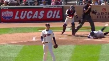 JaCoby Jones Took A 90 MPH Fastball TO THE FACE And The Sound Might Be Worse Than The Visual