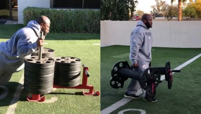 James Harrison Workout