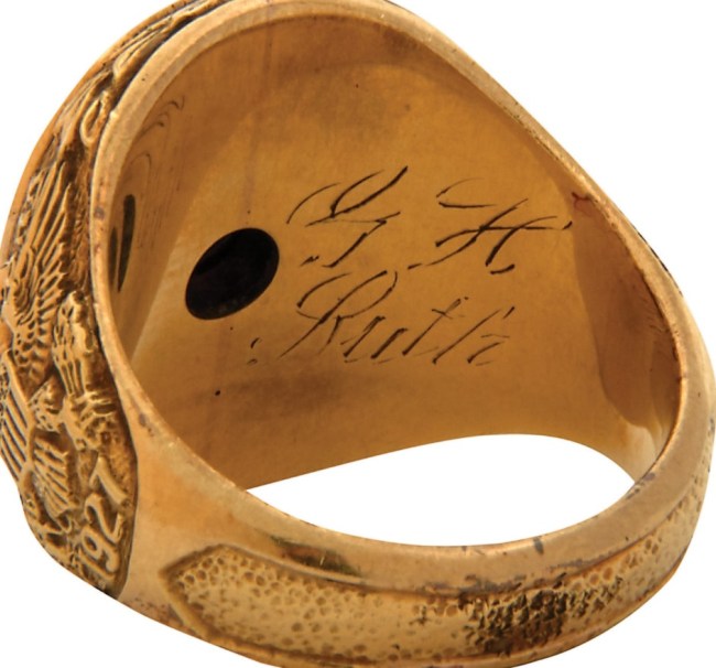 Babe Ruth World Series Championship Ring