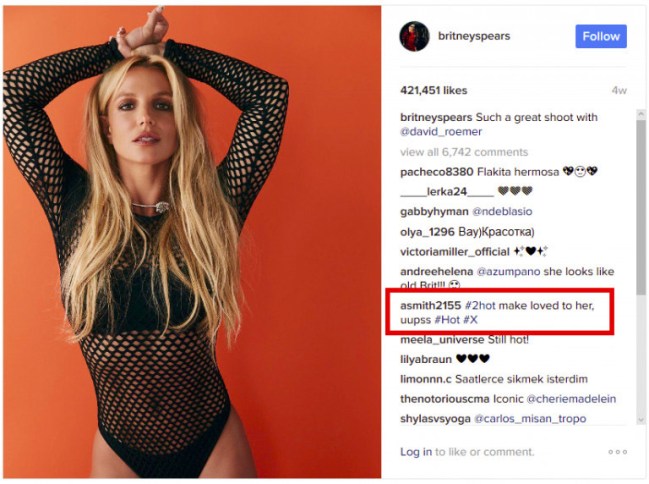 britney spears instagram russian hackers