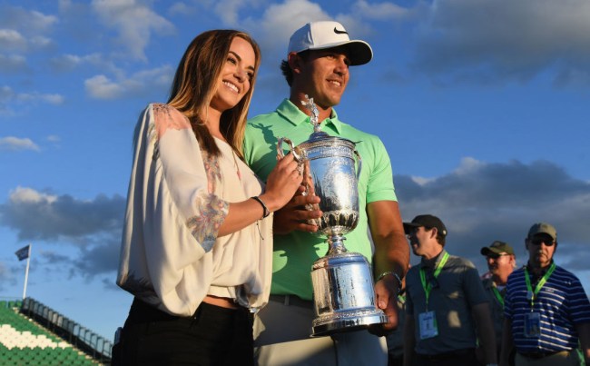 Brooks Koepka girlfriend Jena Sims Vegas US Open win