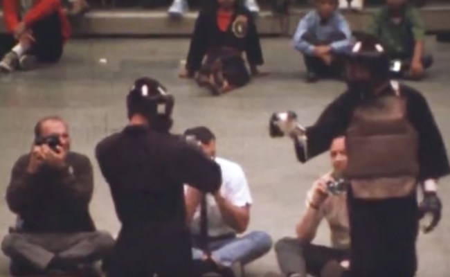 only known recording of Bruce Lee MMA fight