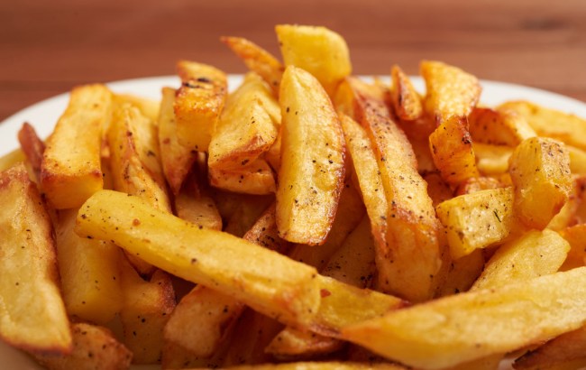 chart ranking french fries