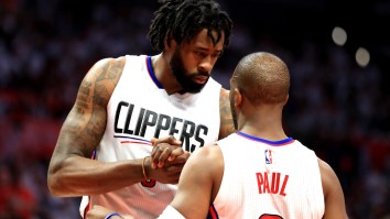 Poor DeAndre Jordan Is Getting Roasted On Twitter Over Chris Paul Bailing For Houston