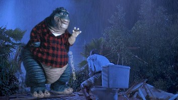 Genius Mashes Up Epic Scenes From ‘Jurassic Park’ With The Hit ’90s TV Show ‘Dinosaurs’