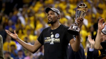 Kevin Durant Undermines His Gorgeous New KD 10 Sneakers With Petty AF Feature On Insole