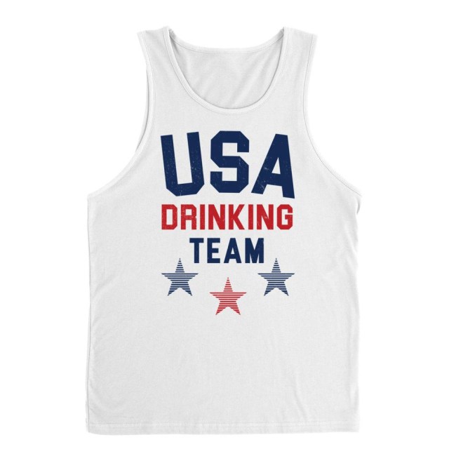 USA Drinking Team tank top