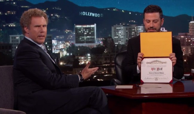 will ferrell explained usc speech whitney houston song