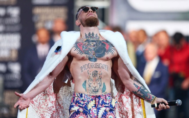 conor mcgregor film notorious universal