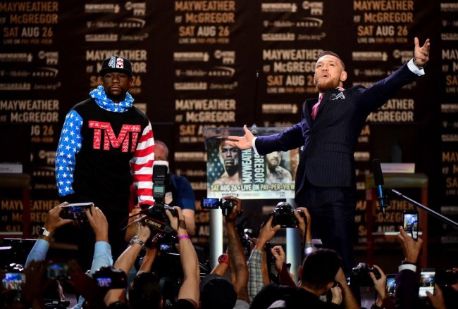 conor mcgregor revealed what was said floyd mayweather press conference