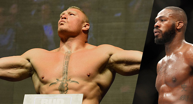 jon jones fight brock lesnar ufc