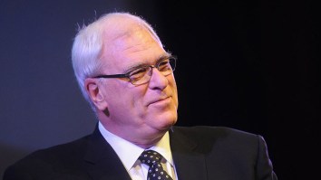Phil Jackson Got Obliterated By The Internet For Tweeting A Photo Of Himself Chilling By A Lake