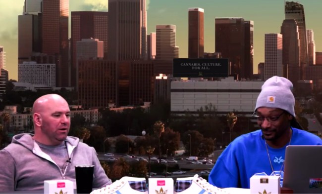 snoop dogg dana white predict mayweather mcgregor