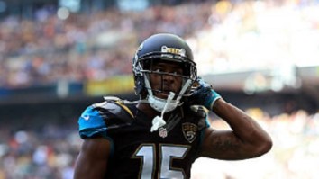 Frustrated Jags’ WR Allen Robinson Curses Out Blake Bortles For Overthrowing Ball In Practice
