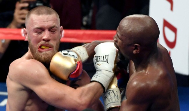 floyd mayweather trash talk between rounds conor mcgregor