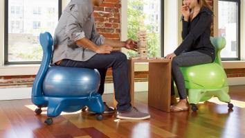 This Balance Ball Chair Just Might Save Your Butt — And Your Back