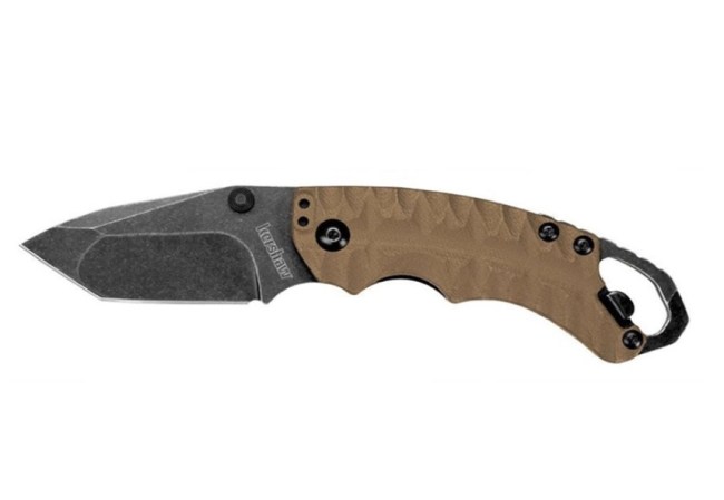 Kershaw Knives Shuffle II Tan Tanto Blade