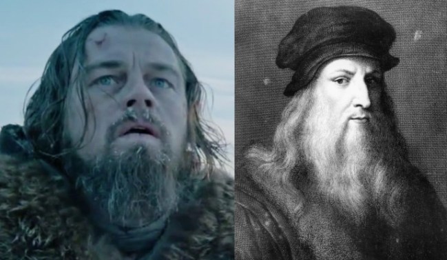 leonardo dicaprio da vinci