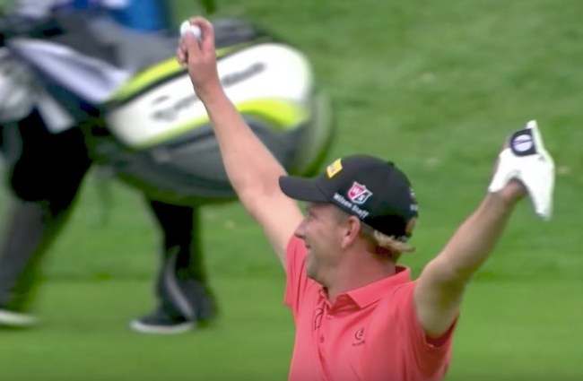Marcel Siem hole-in-one