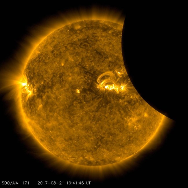 nasa solar eclipse photos